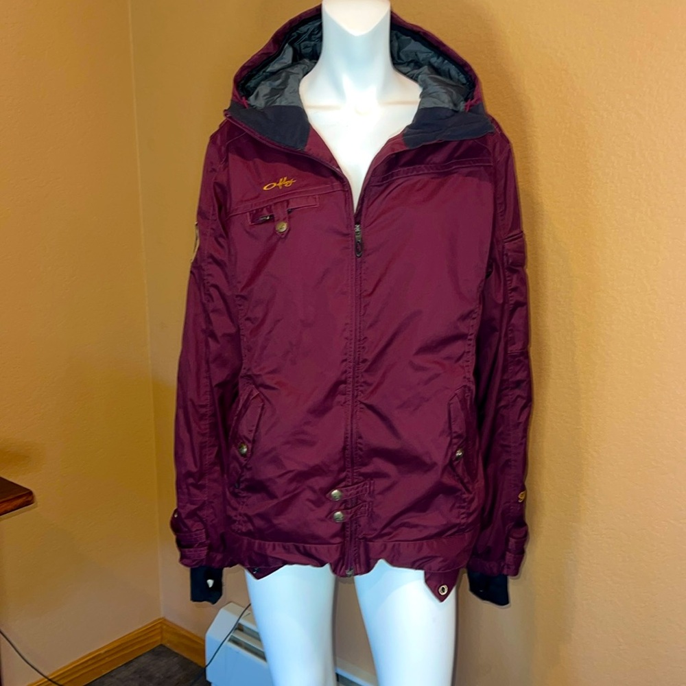 Oakley Gretchen Bleiler Lighter Fare woman's snowboard ski jacket Large